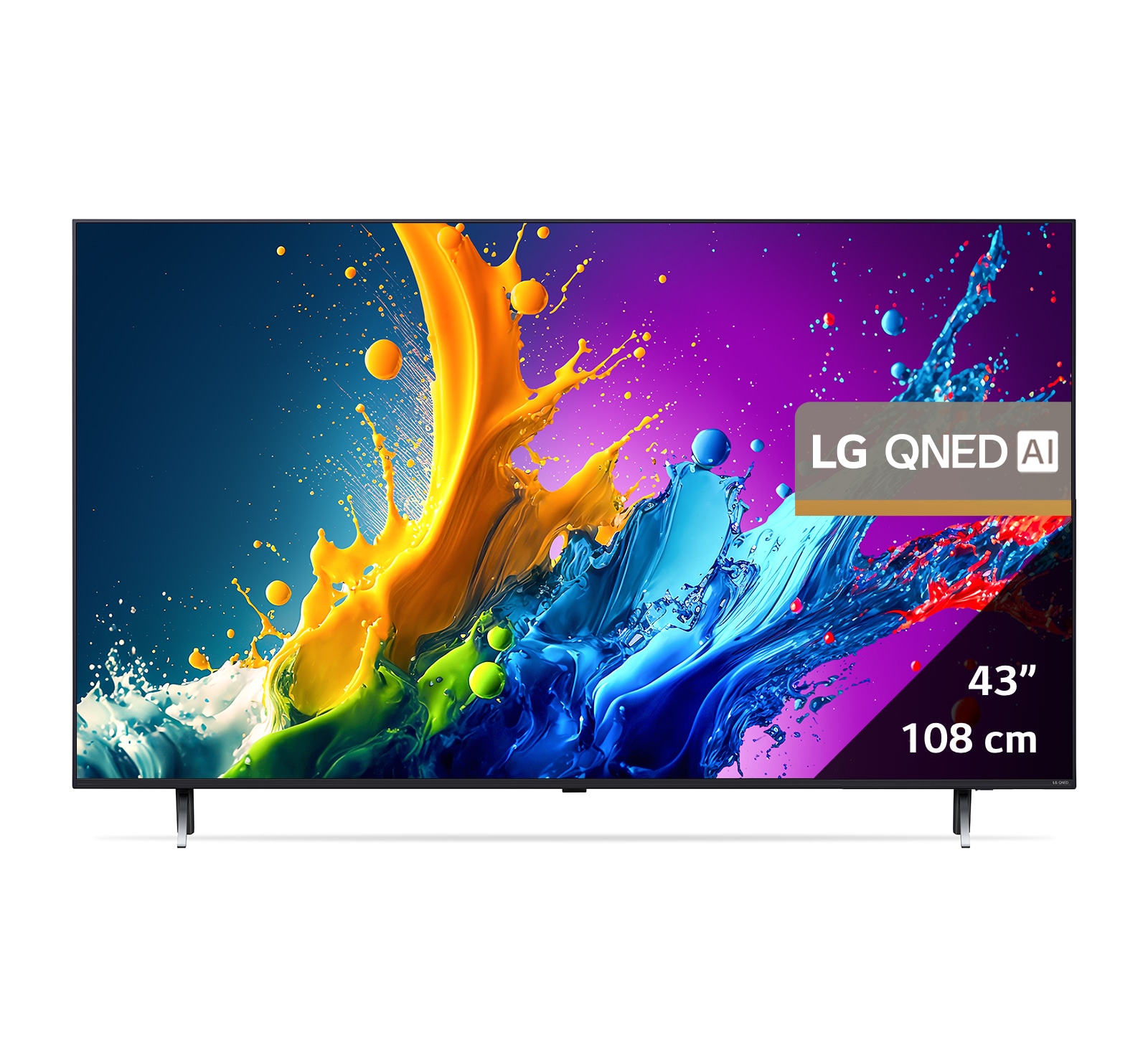 LG AI QNED80 de 43'', 4K Smart TV, 43QNED80T3A, thumbnail 2